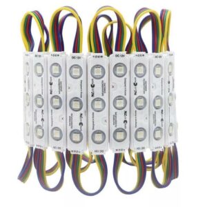 100 Pcs led module RGB Samsung 5050 3LEDs/pcs Lighting 12V IP68 Waterproof